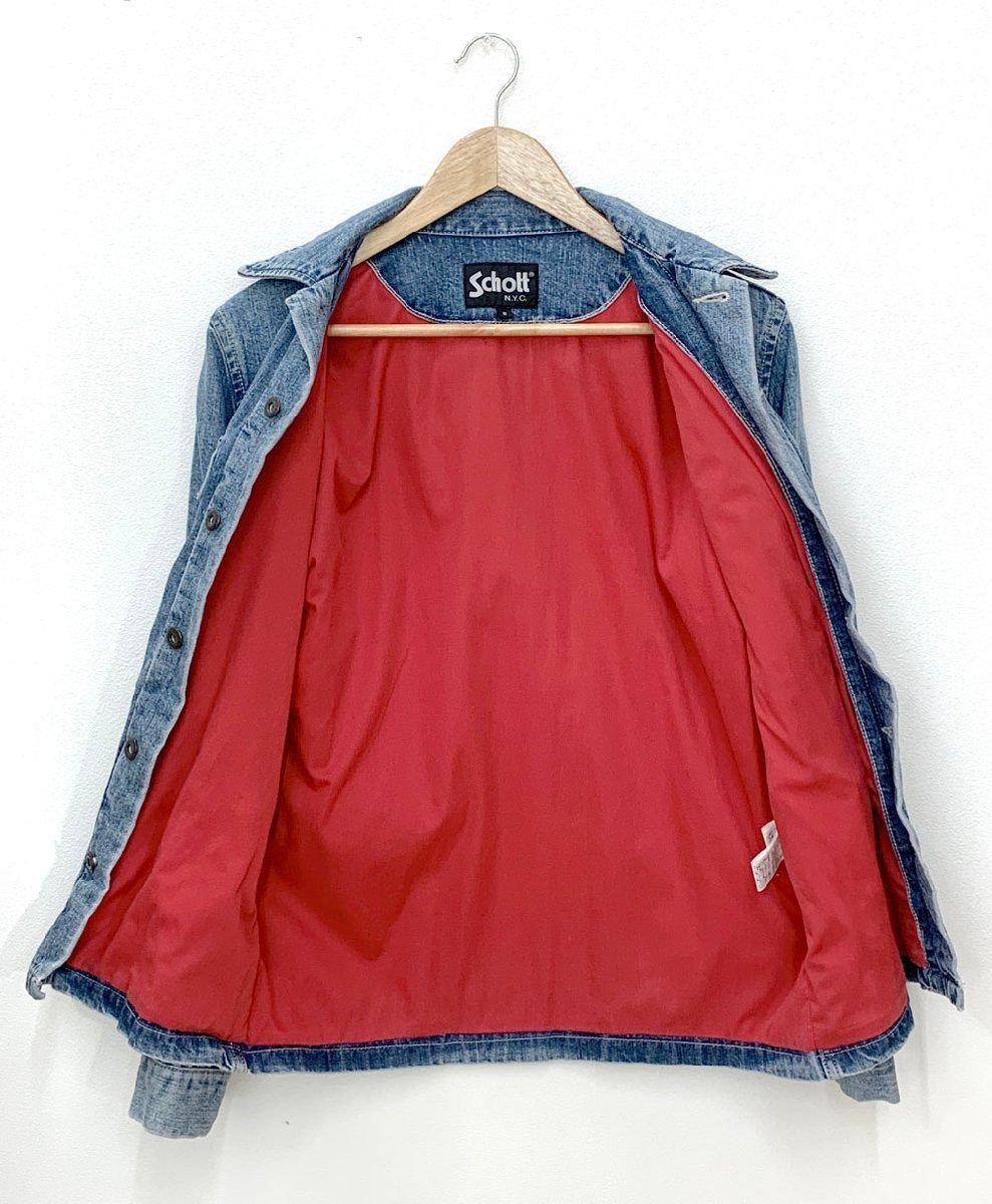 Schott N.Y.C. ショット デニムジャケット Sサイズ NewYork - 安心保証・業界最安値の販売 福助